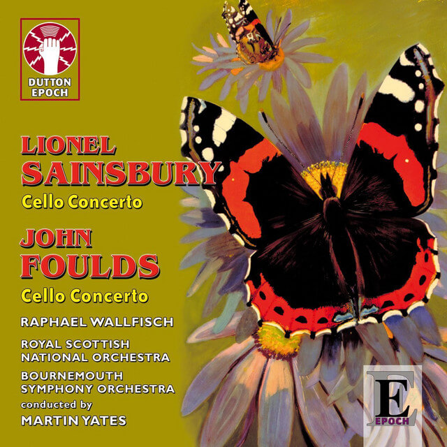 Lionel Sainsbury & John Foulds: Cello Concertos - album cover