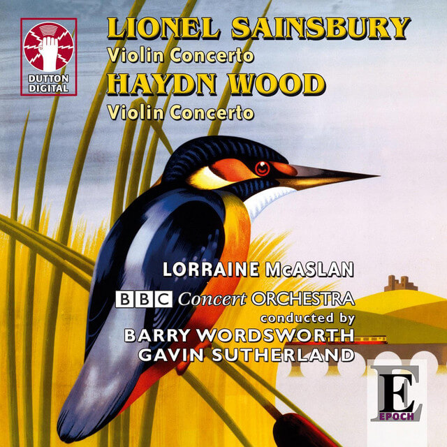 Lionel Sainsbury & Haydn Wood: Violin Concertos - album cover